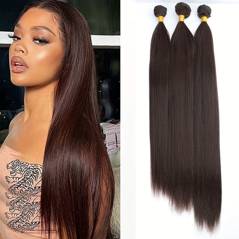 3 Bundles Long Straight Hair Bundles