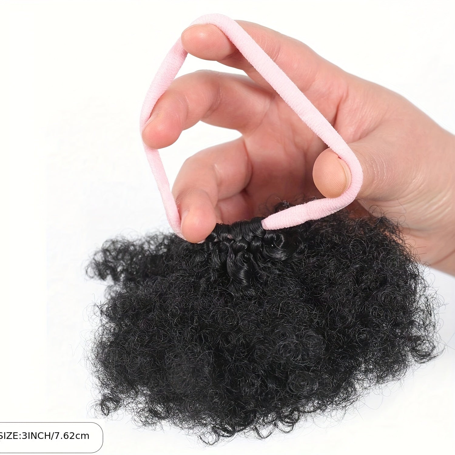 2 Pcs African Puff Bun Hair Extension