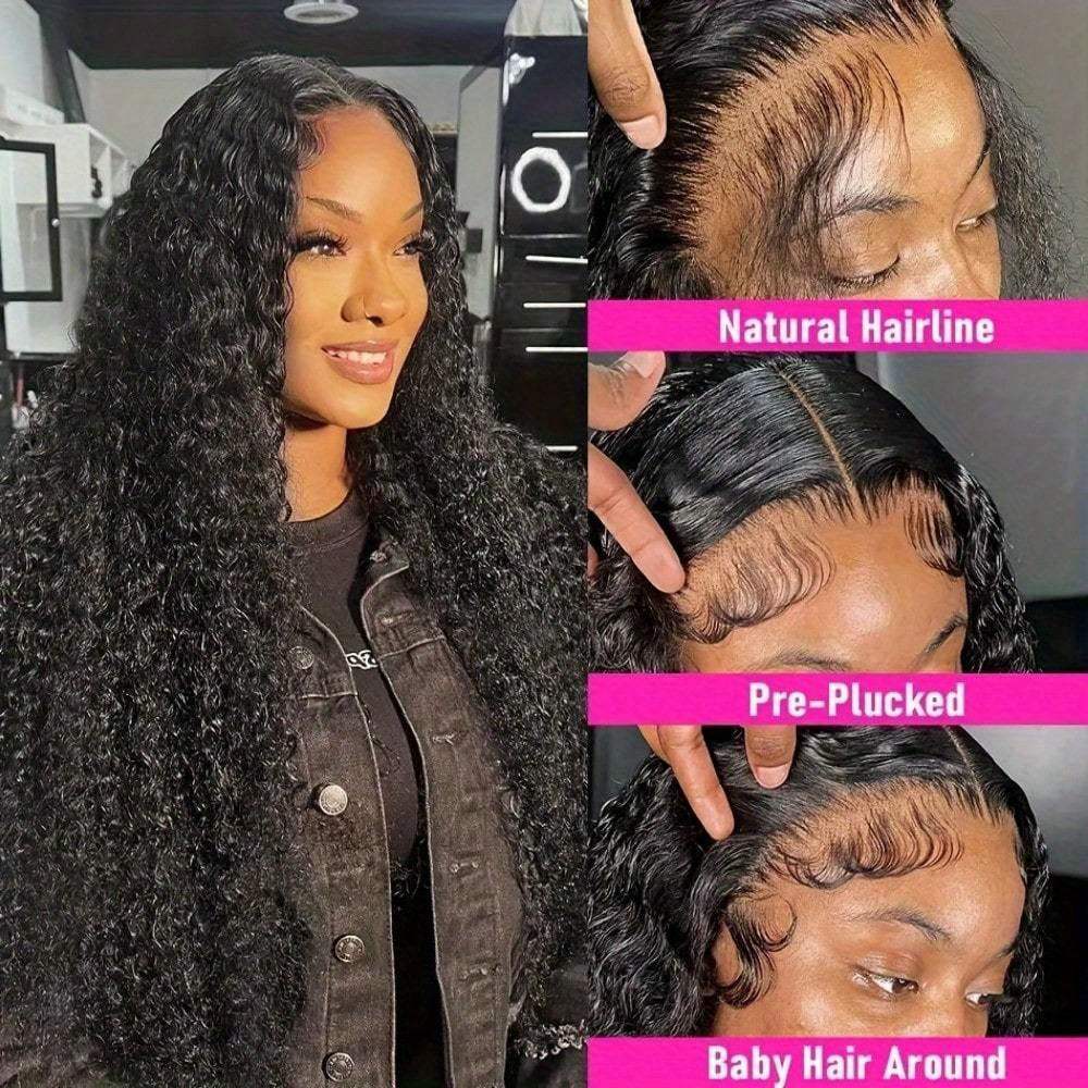 Long Curly Black Hair