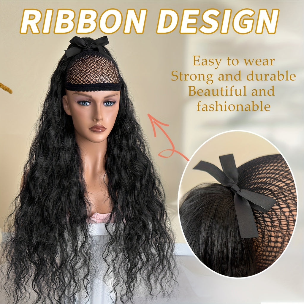 Black Hair Extensions Ponytail
