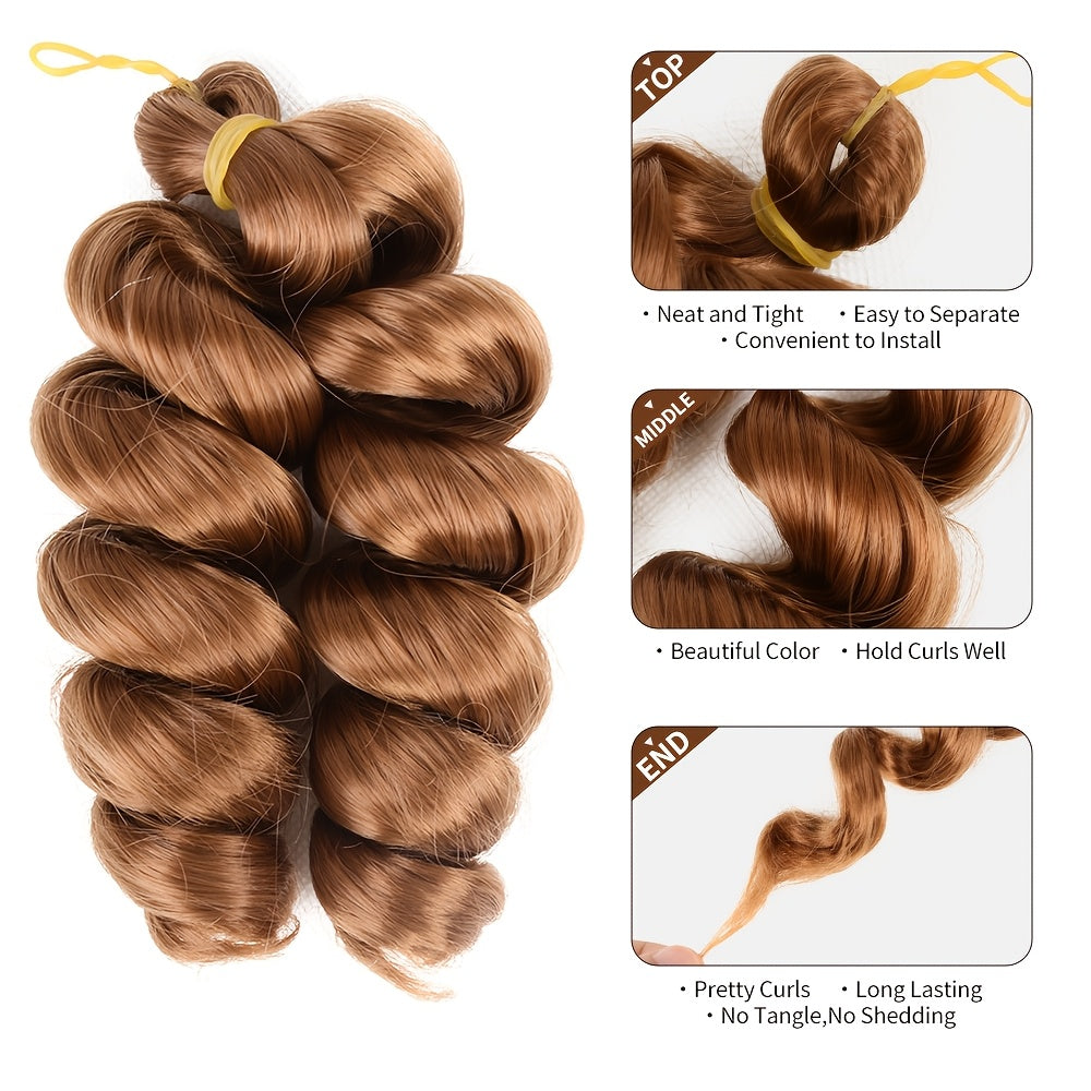 Pre-Stretched French Curls & Loose Wave Crochet Braids