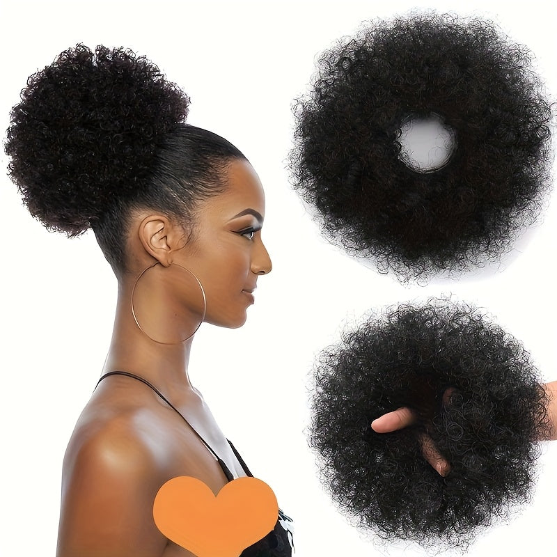 African Curly Synthetic Hairpiece