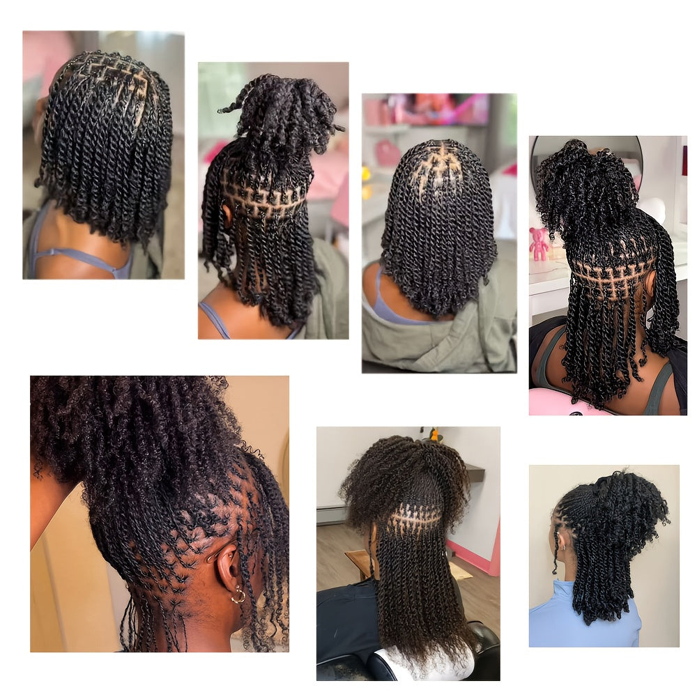 Marley Braiding Hair Springy Afro Twist Crochet Hair Kinky Bulk Extension
