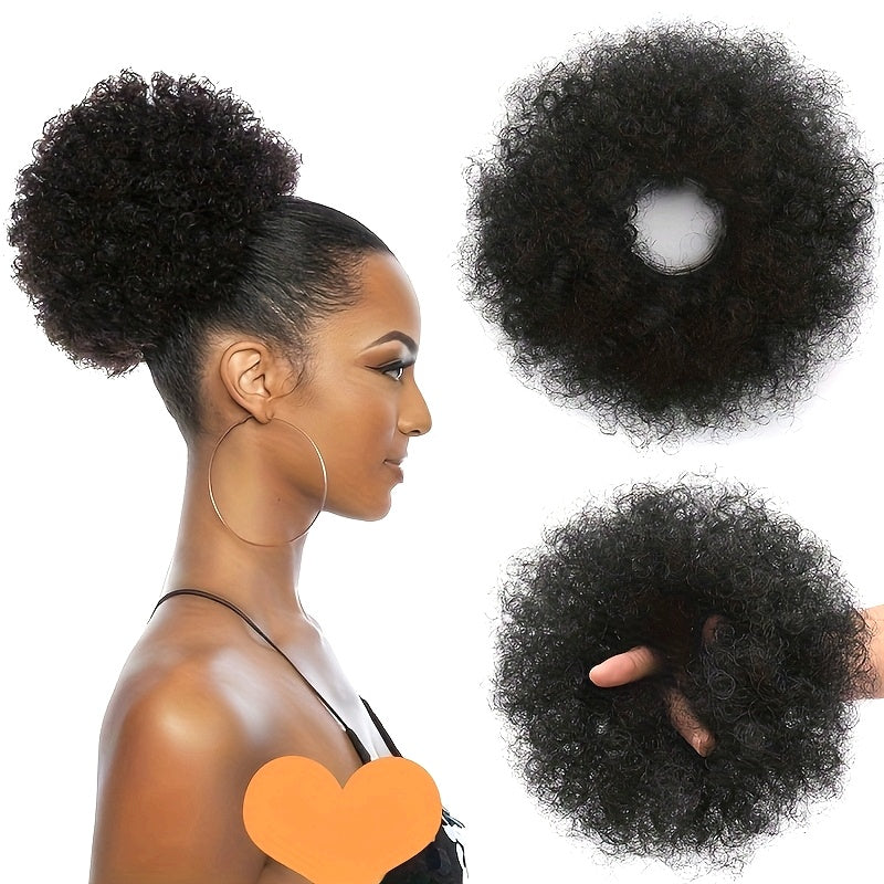 African Curly Synthetic Hairpiece