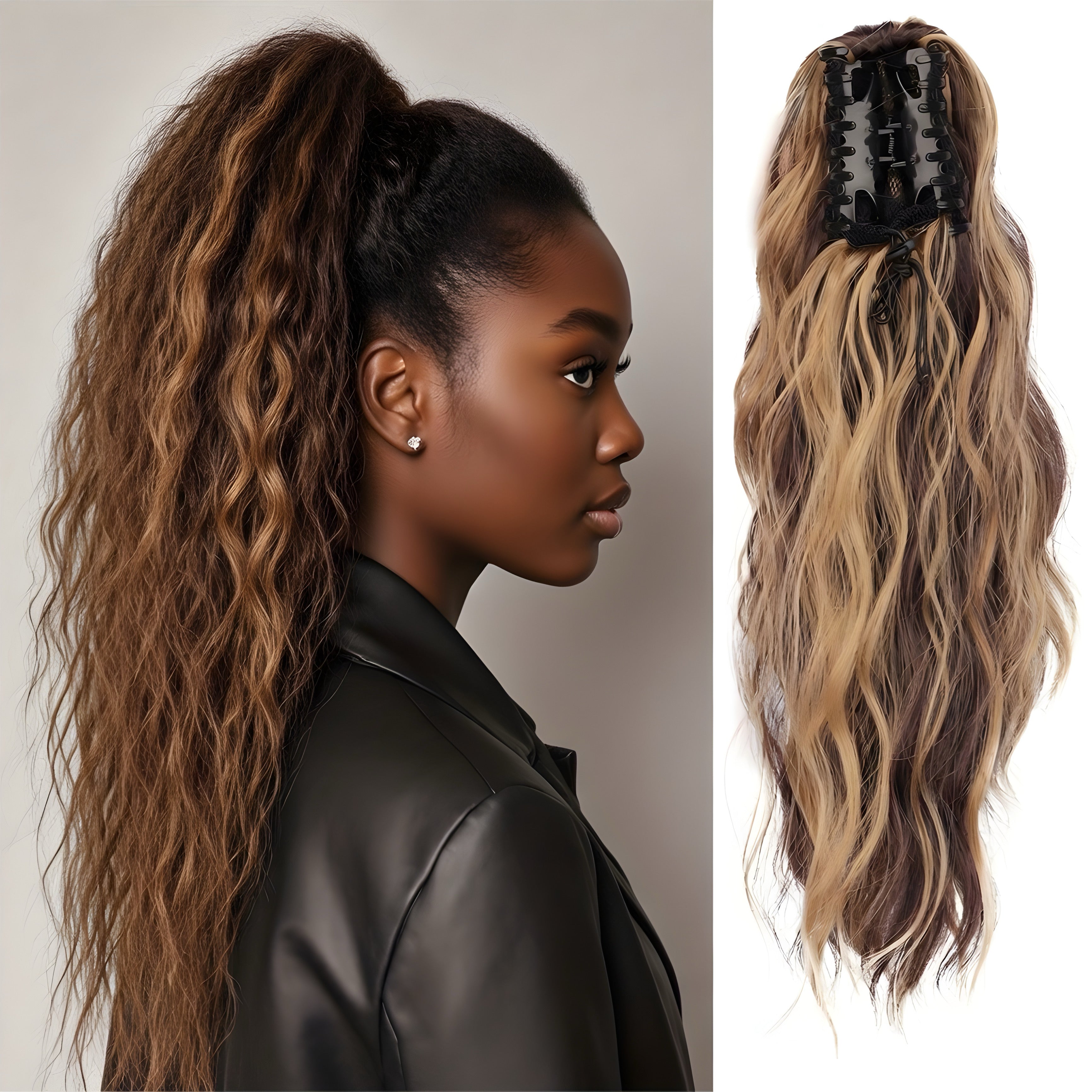 Curly Ponytail Wig