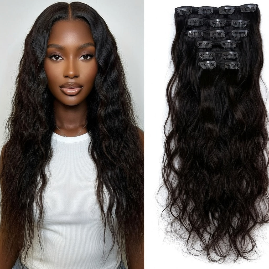 Body Wave Clip-In Hair Extension
