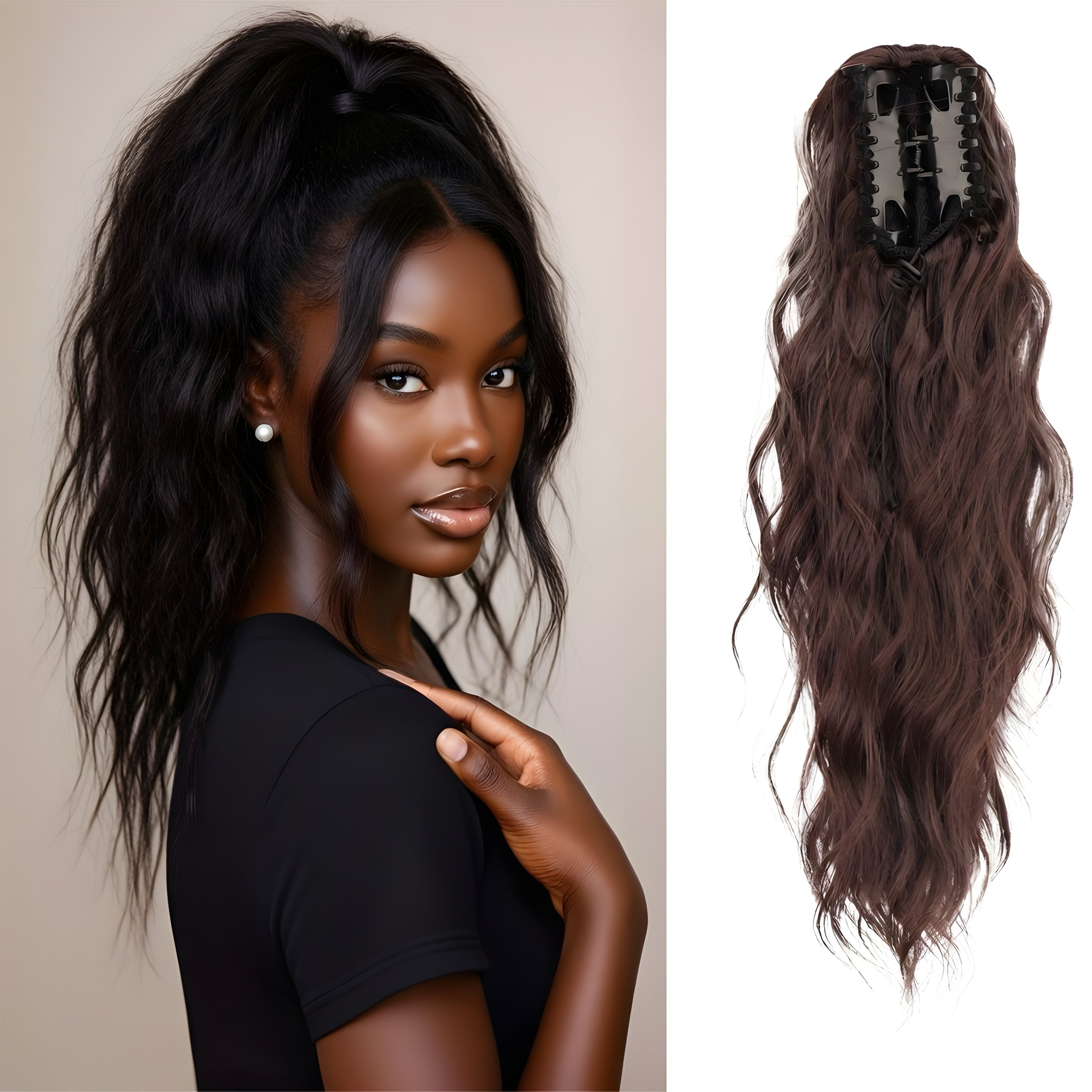 Curly Ponytail Wig