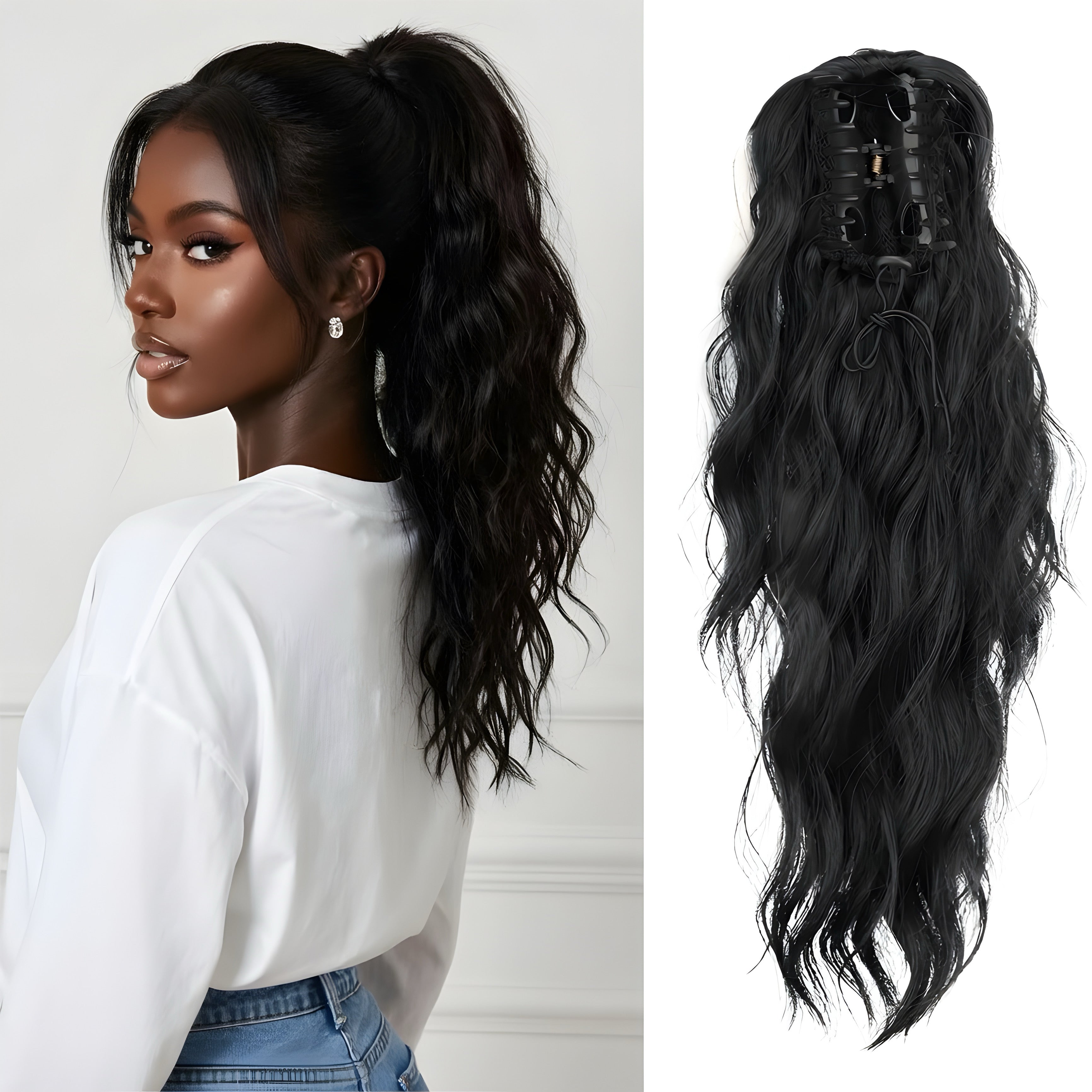 Curly Ponytail Wig