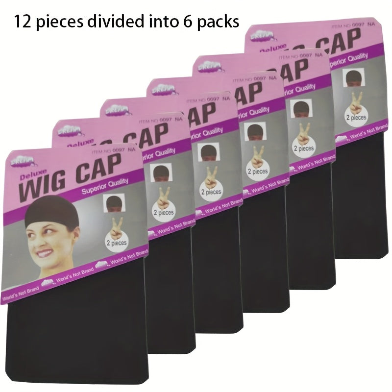 Wig Cap Set 12 PCS
