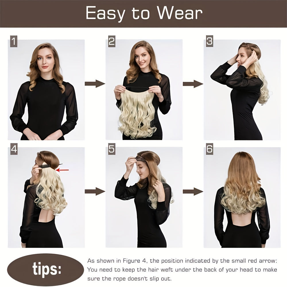 Long Curly Synthetic Hair Extension