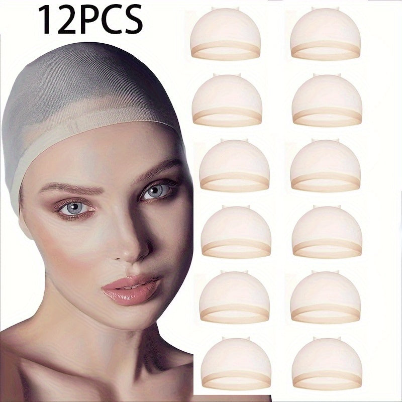 Wig Cap Set 12 PCS