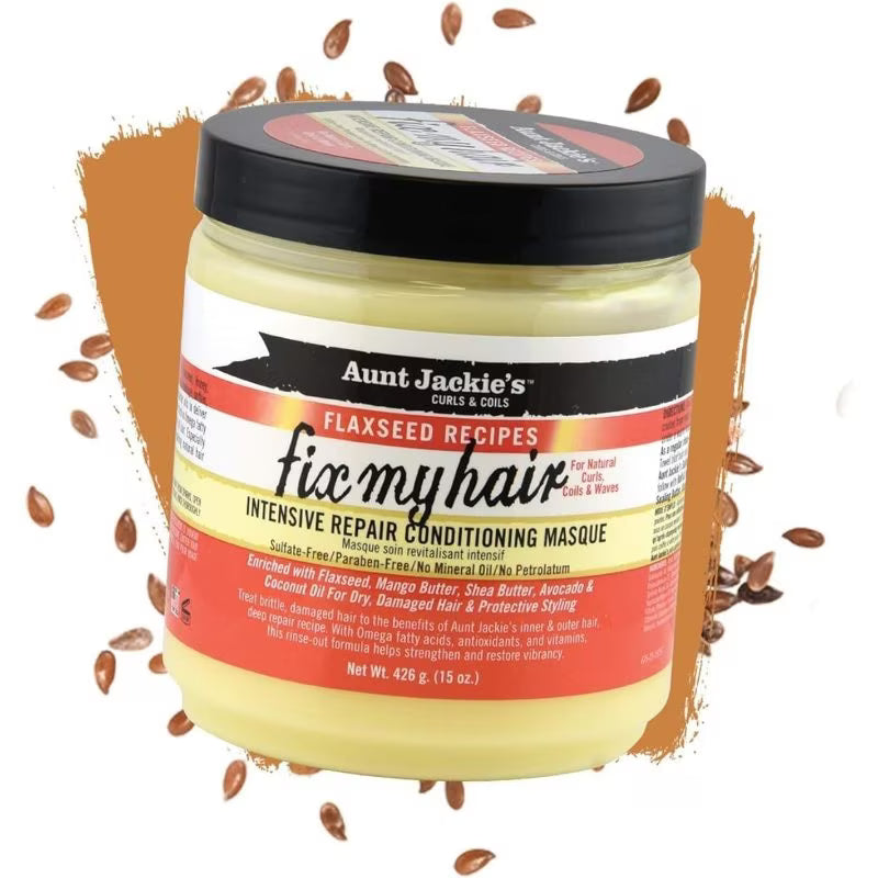 Aunt Jackie's Flaxseed Fix My Hair Intense Conditioning Masque 436ml