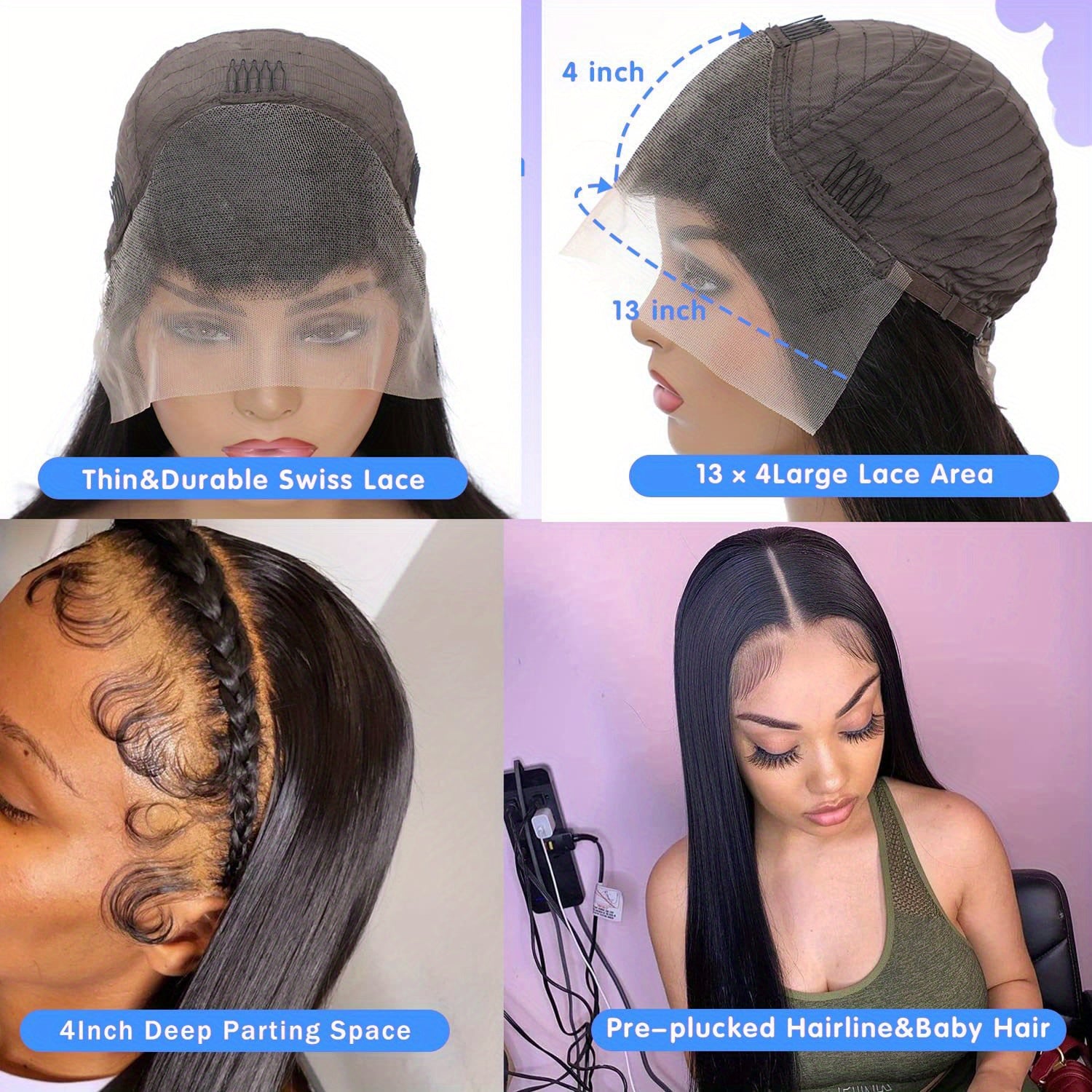 13X4 Lace Front Wig